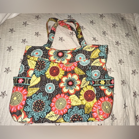 Vera Bradley multicolor purse/tote - Picture 1 of 5